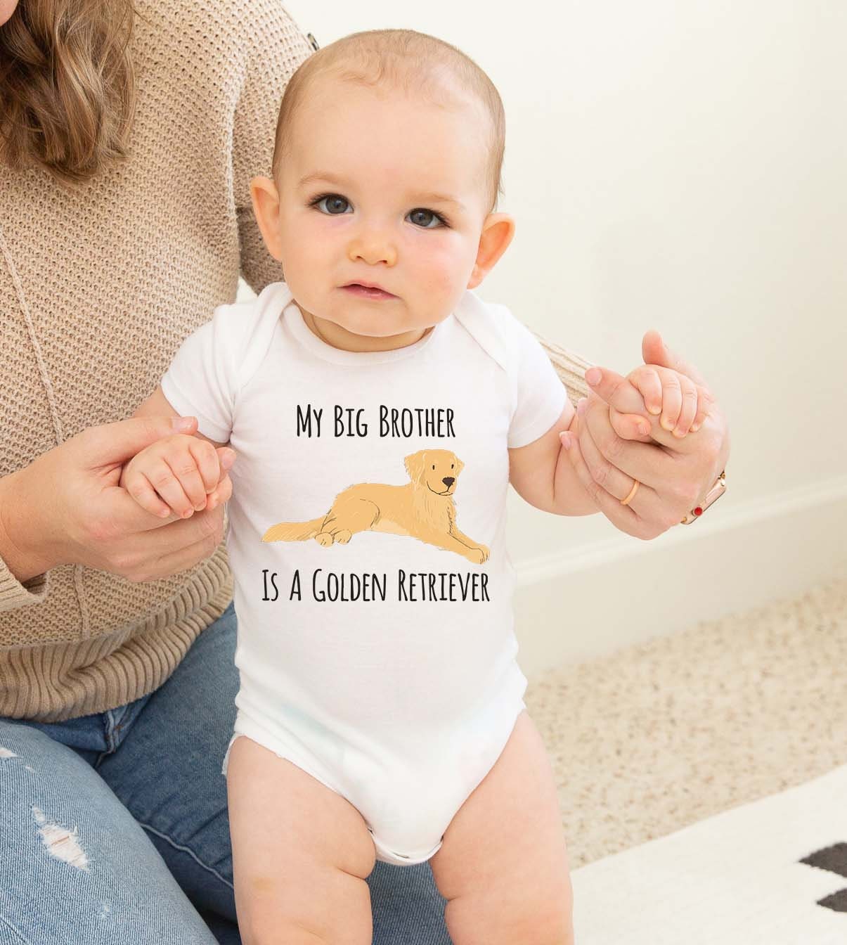 Golden Retriever Baby Onesie® Newborn Baby Clothes Baby Etsy