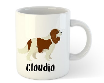 Personalized Cavalier King Charles Spaniel Dog Mug
