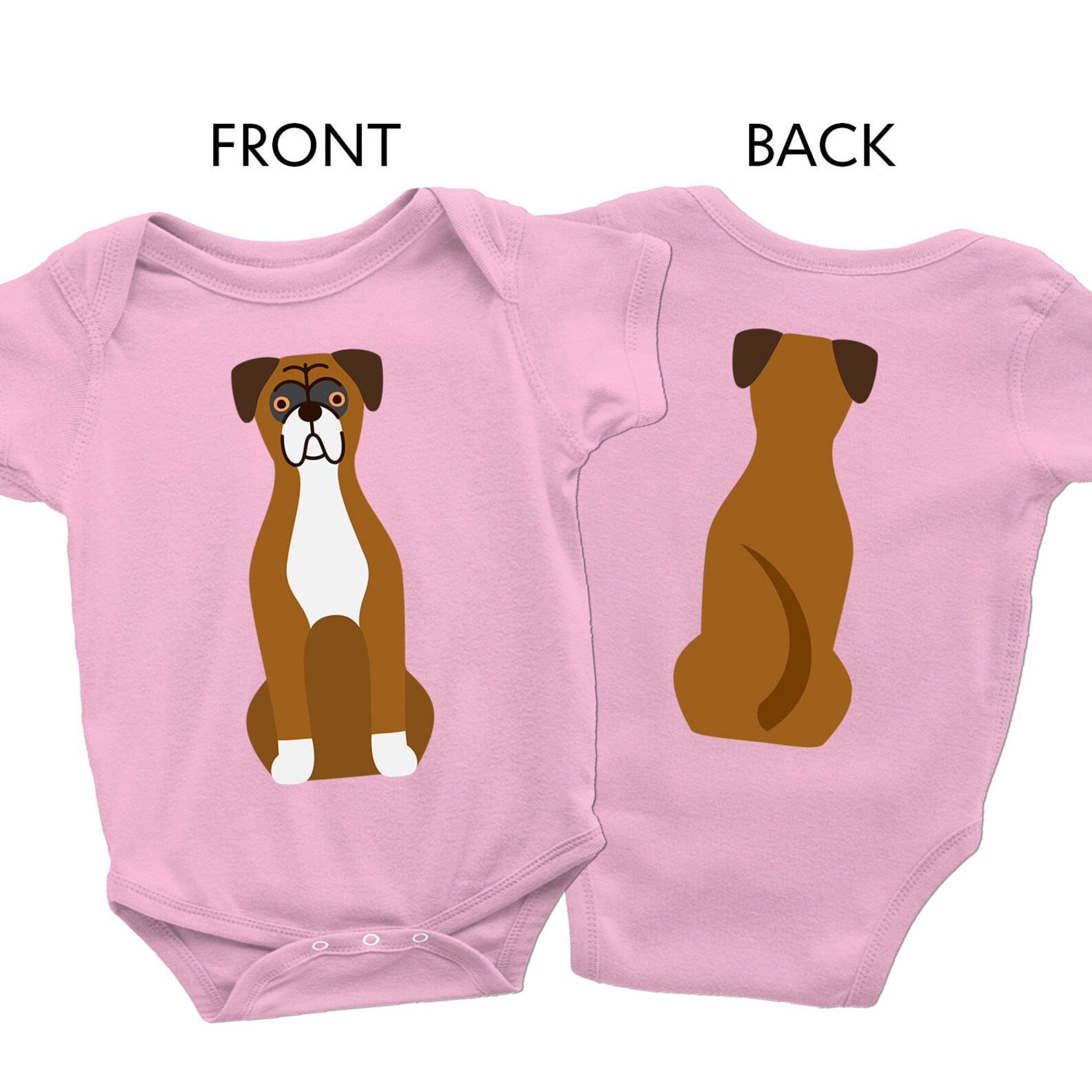 Cute boxer dog baby clothes Etsy