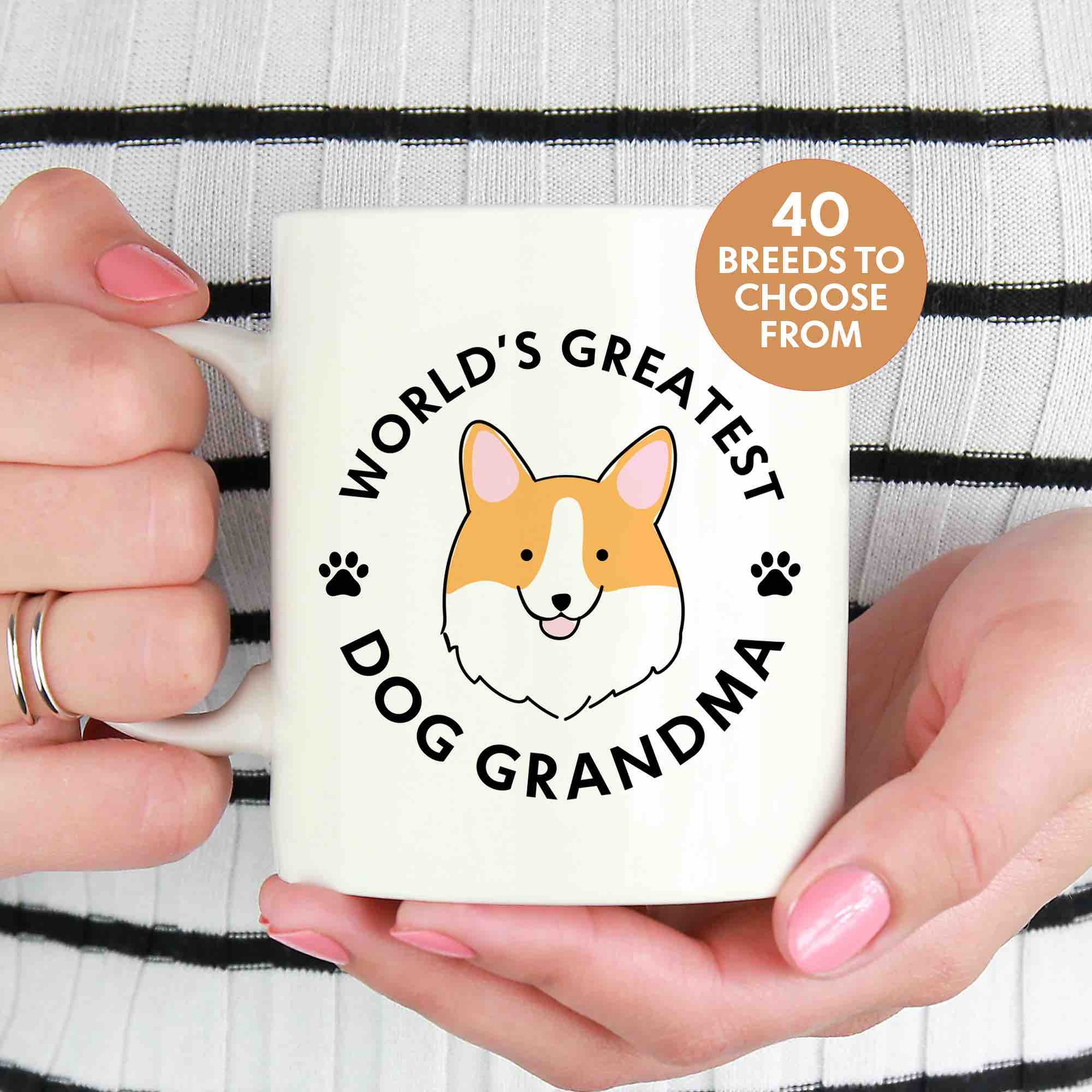 Dog Grandma Mug Dog Grandma Gift Dog Mug For Mom 40 races à Etsy