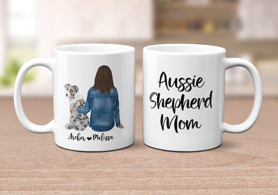australian shepherd mug