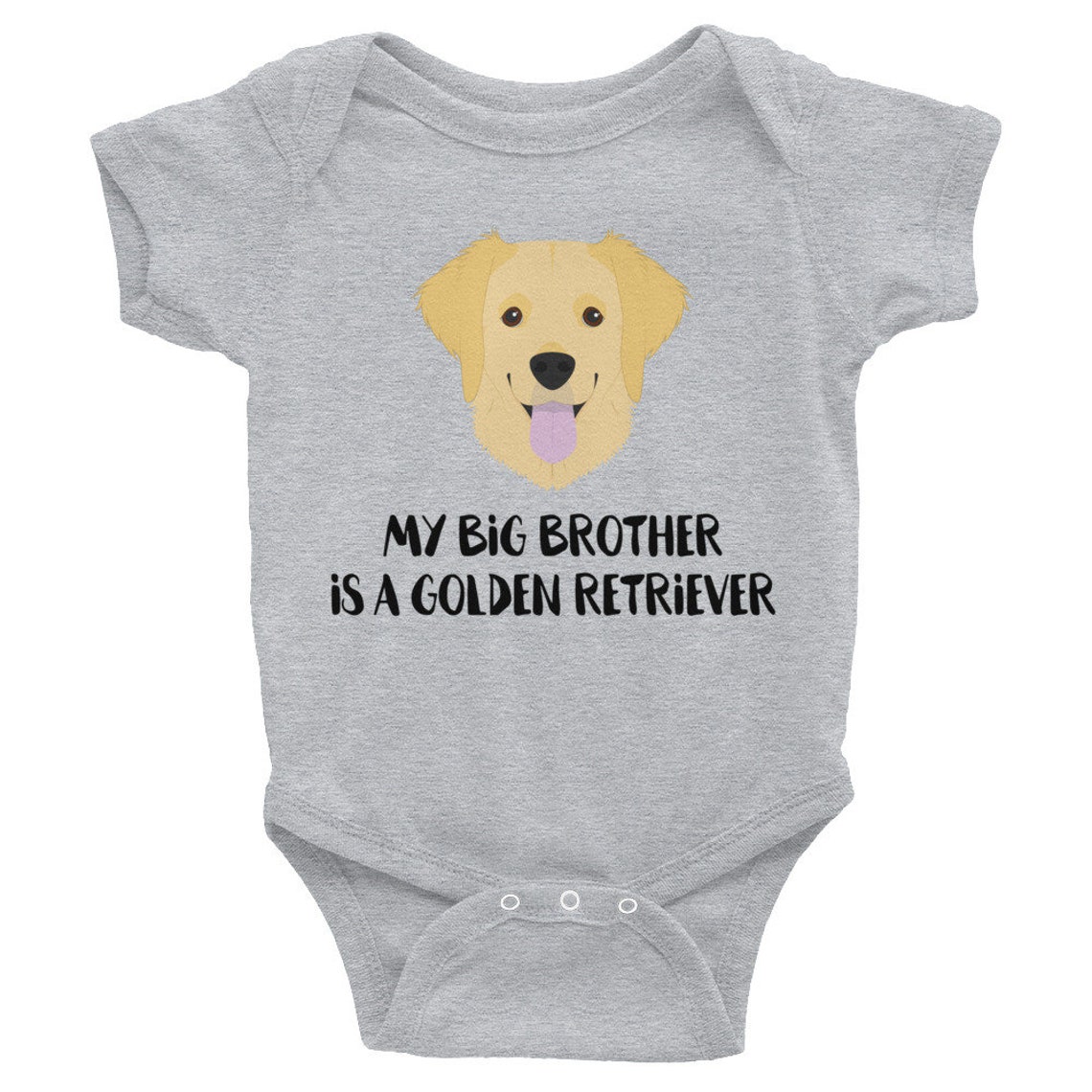 Cute Golden Retriever baby clothes for dog lover mom to be Etsy