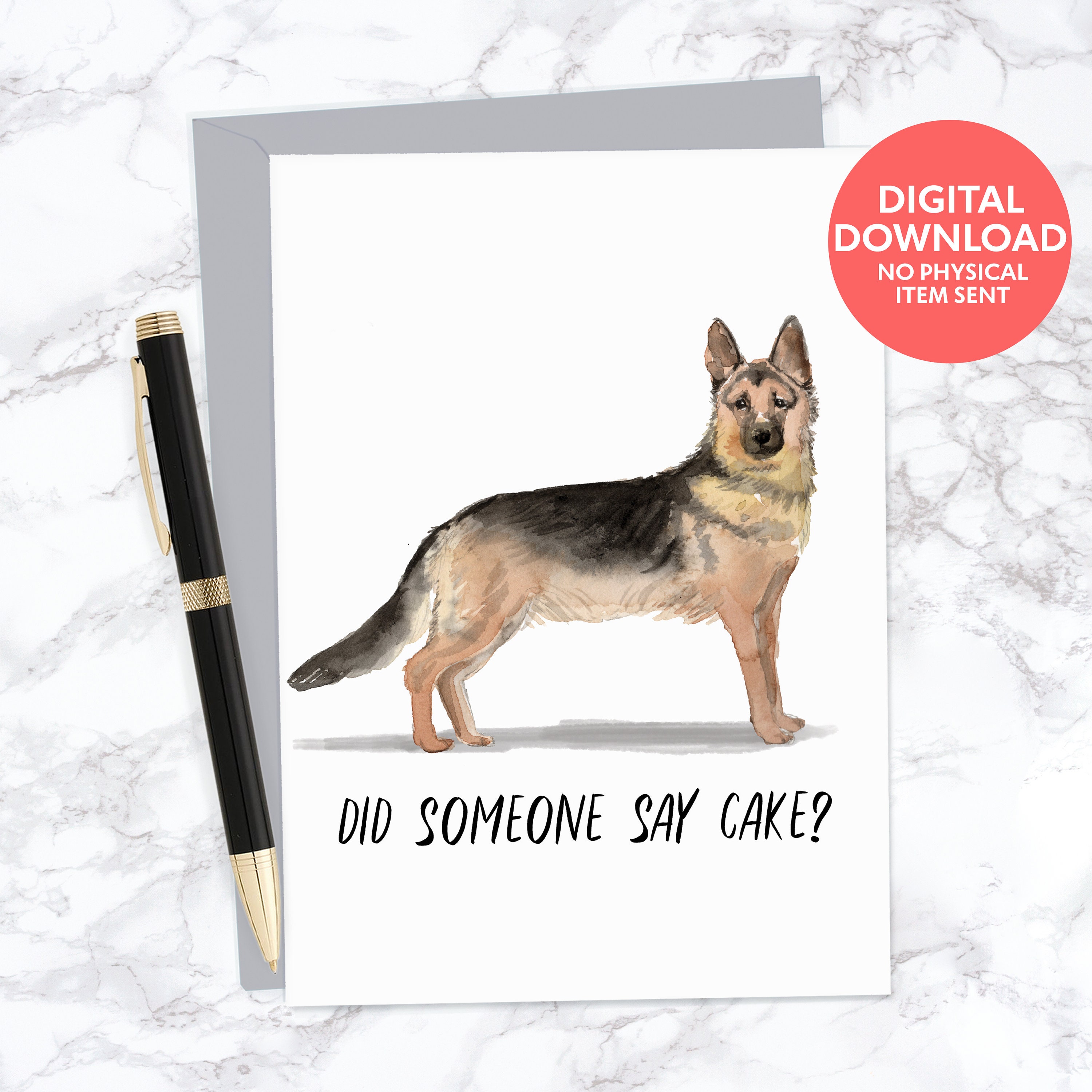 Funny Happy Birthday Card for German Shepherd Dog Lover - Etsy New Zealand Funny Happy Birthday Card for German Shepherd Dog Lover - Etsy New Zealand