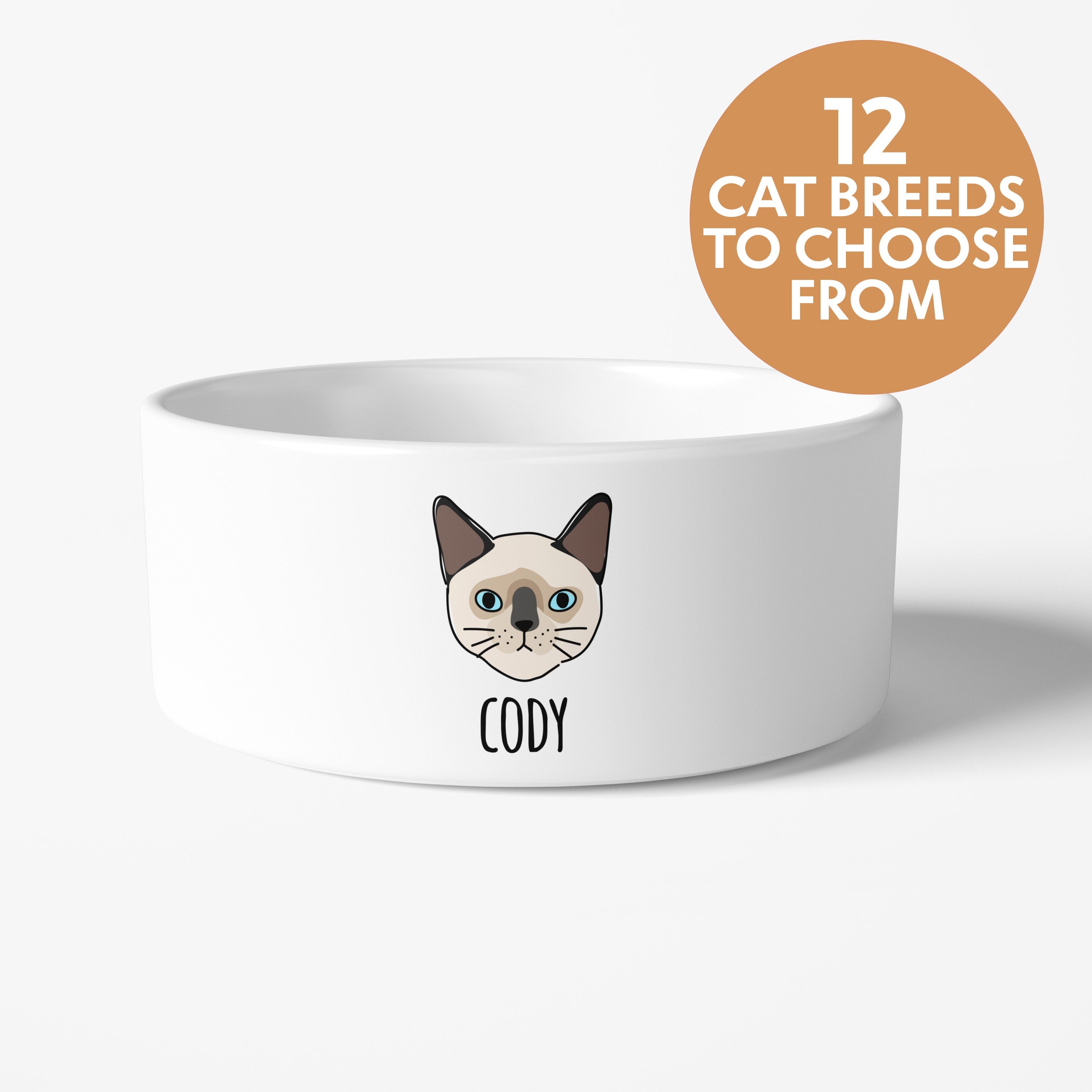 Buy Dog bowl with name  Cat bowl with name - The Artsy Spot