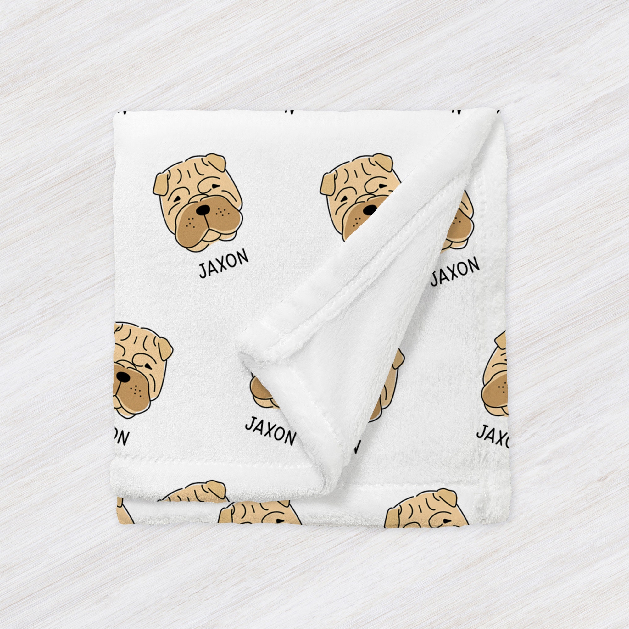 Shar Pei Minky Etsy