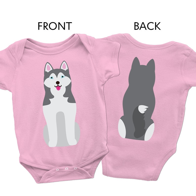 Husky Dog Baby Clothes Etsy