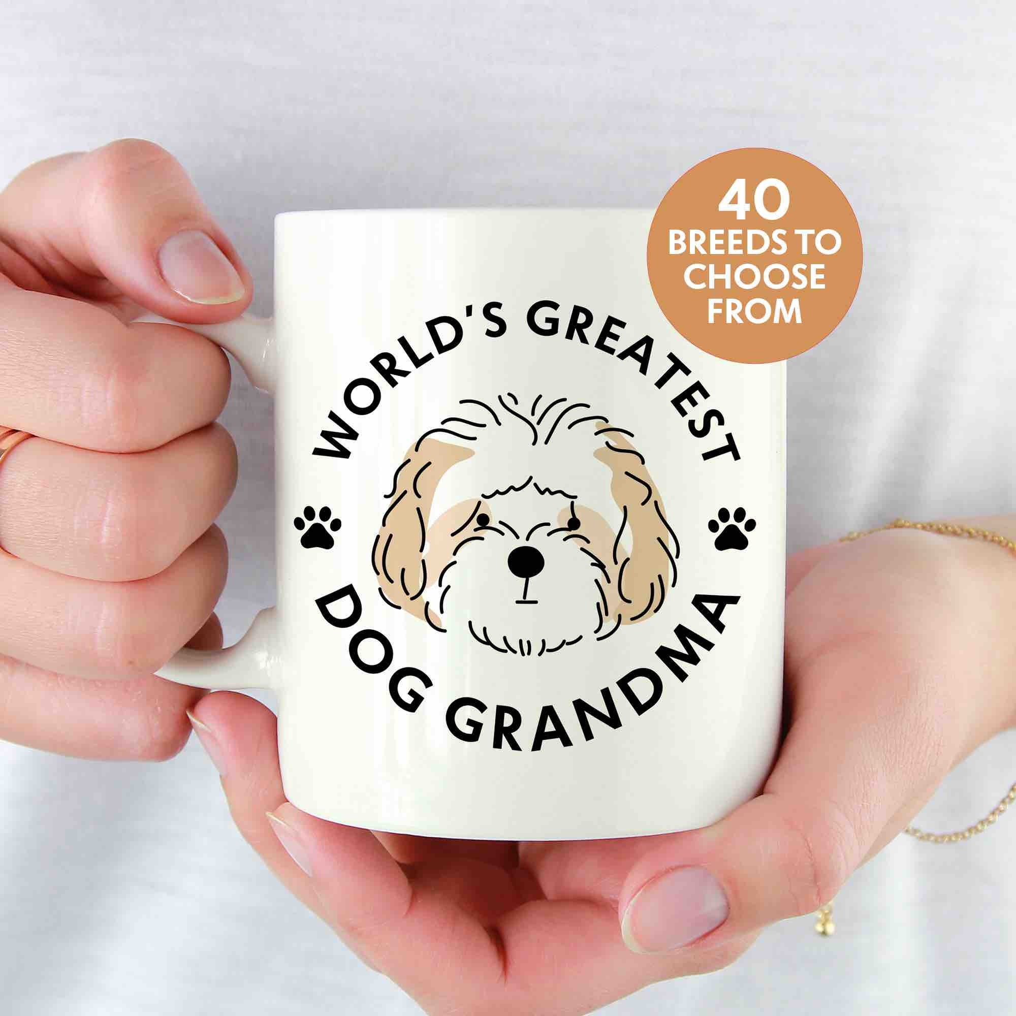 Dog Grandma Mug Dog Grandma Gift Dog Mug for Mom 40 Breeds Etsy Canada