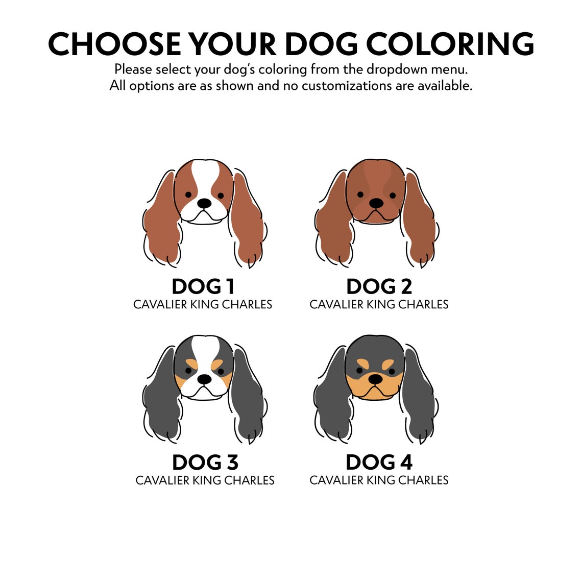 Dog Bowl for Cavalier King Charles Spaniel Etsy