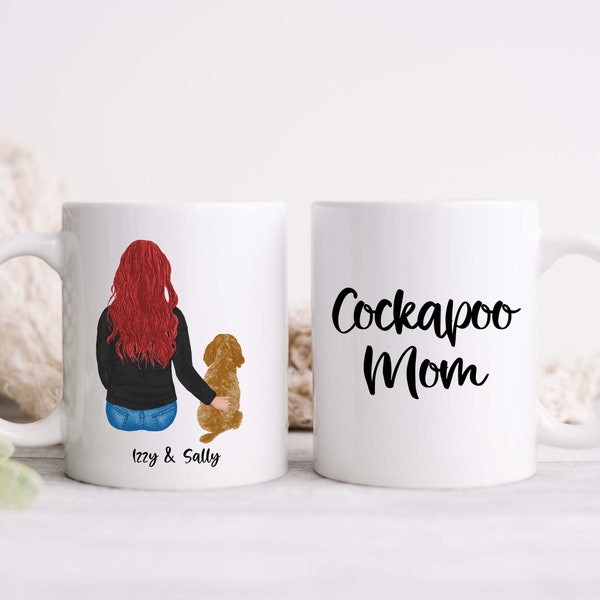 Cockapoo Mug, Cockapoo Dog Mom Gift, Cockapoo Gifts, Dog Lover Gift