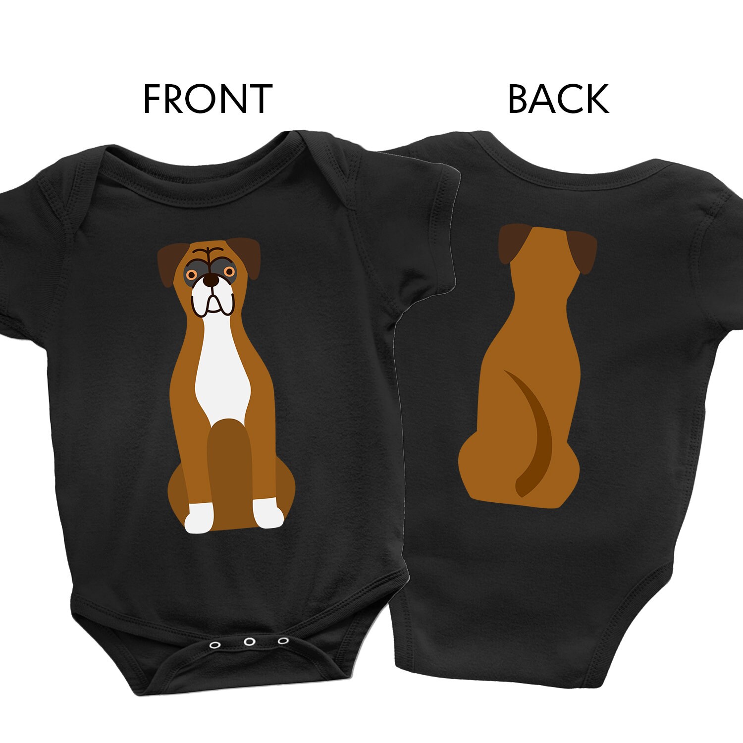 Cute boxer dog baby clothes Etsy