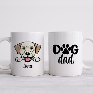 Labrador Retriever dog dad mug
