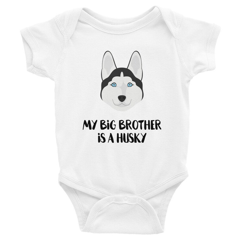 Siberian Husky Dog Baby Clothes Husky Gift Baby Gift Etsy