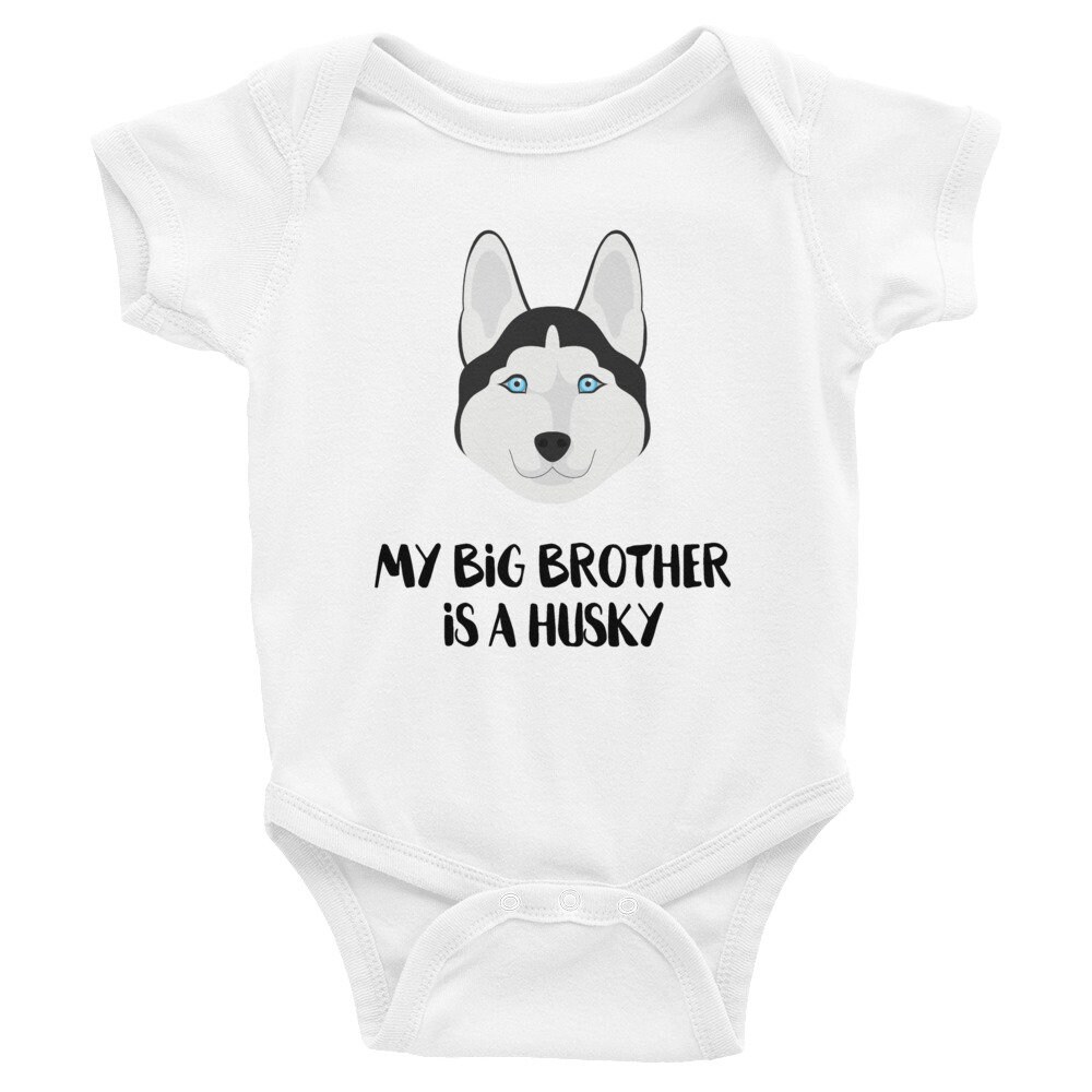 Siberian Husky dog baby clothes husky gift baby gift Etsy