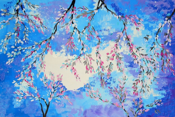 Blue painting clearance