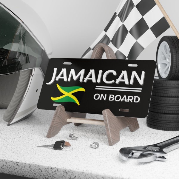 Jamaica Car Plate Etsy