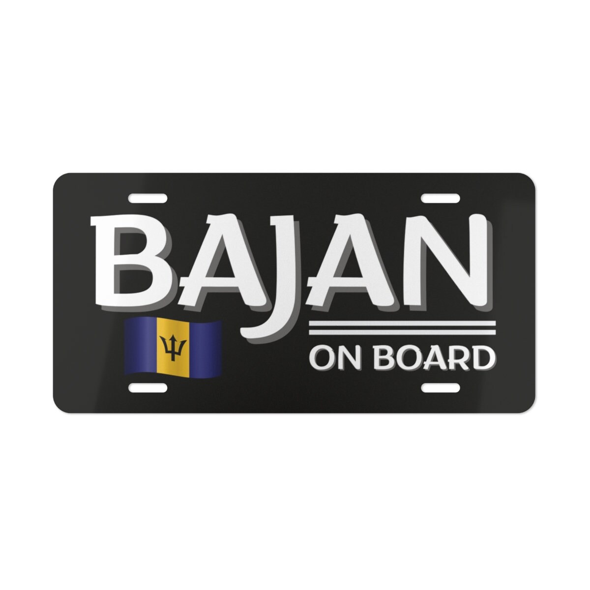 Barbados License Plate the Perfect Bajan Gift and Car Etsy