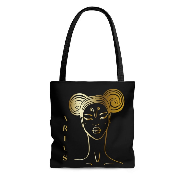 The Perfect Gift For Her Black Tote Bag For The Aries Woman