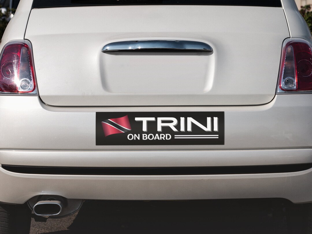 Trinidad and Tobago / Bumper Stickers / Vinyl Decal / Car Decals Etsy