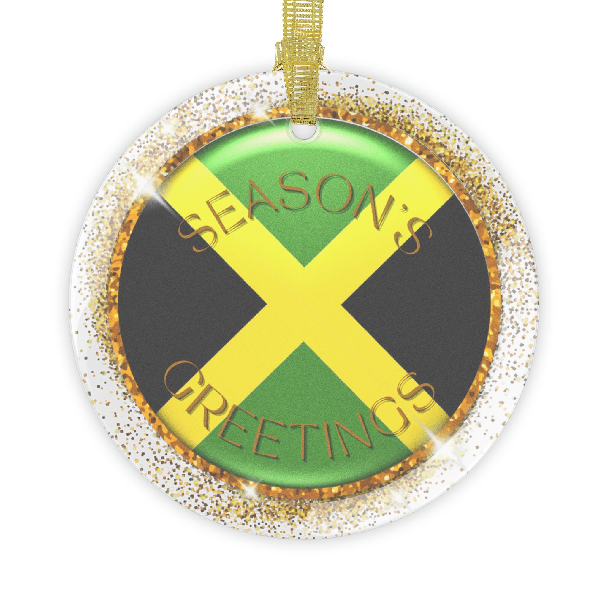 Jamaica Christmas Ornament 