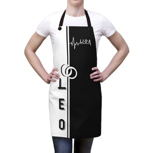Dandelion Flower Two Pocket or Floral Button Accent Bib Apron Perfect for Cooking Grilling Baking Gardening Hostess Gift for Chef or Cooks