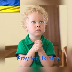My 1 son PNG FILE instant download media file  my son pray for UKRAINE wellow and blue