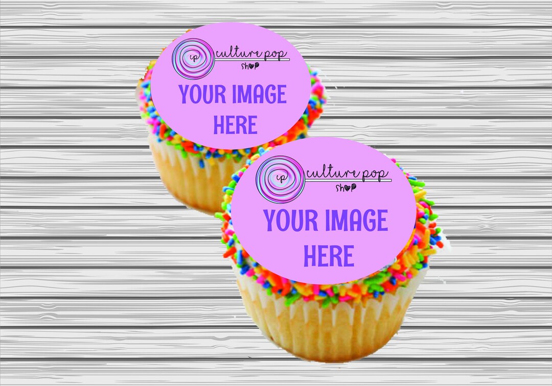 Best Custom Edible Cupcake Toppers Themes Edible Prin vrogue.co