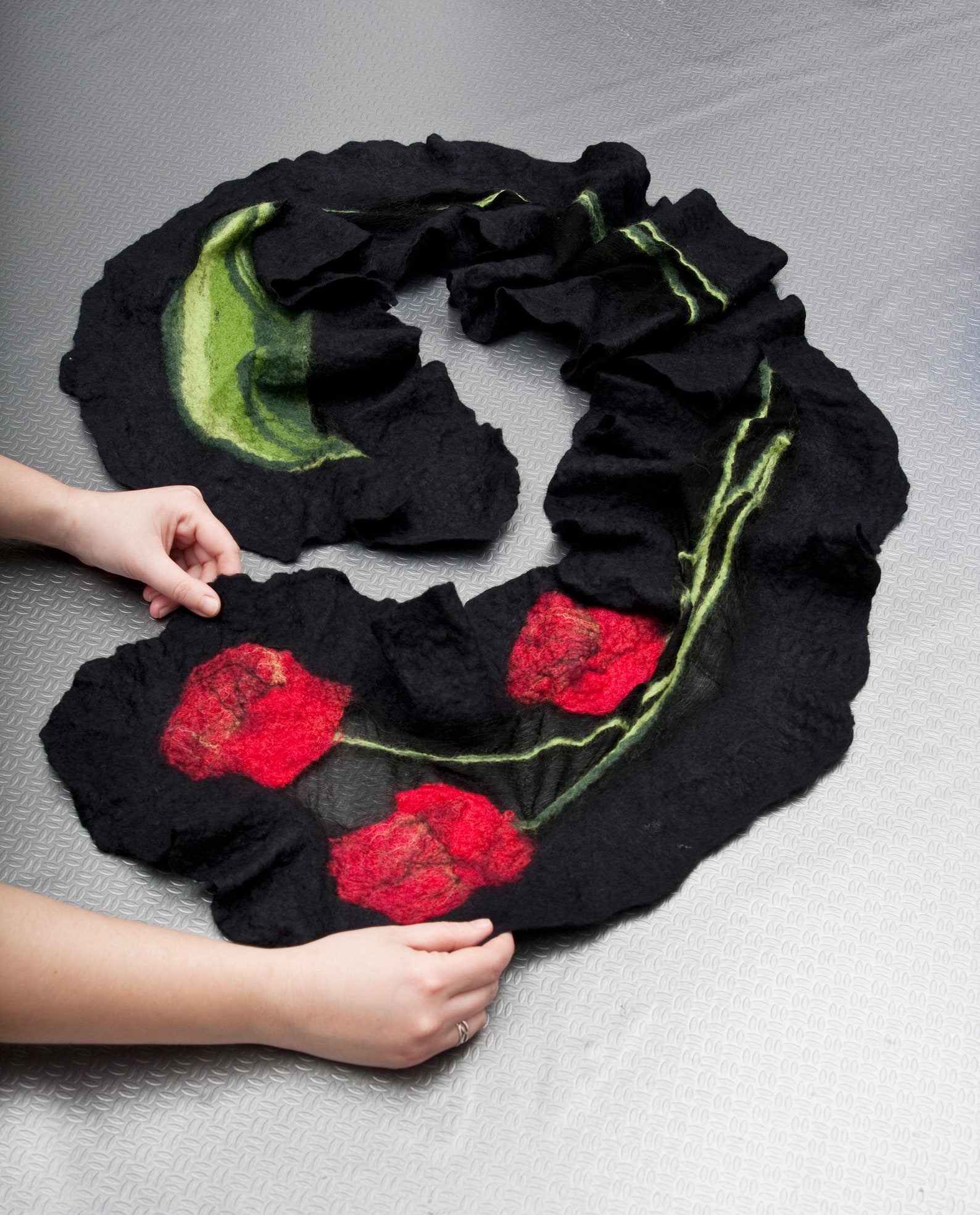 Wet Felting Tutorial PDF Felt Pattern Nuno Felting Step by Etsy