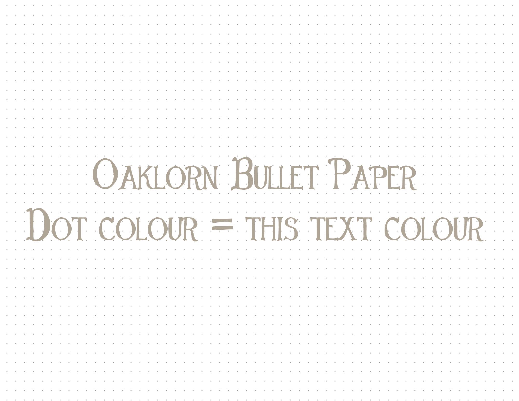 Bullet Journal Dot Paper Instant PNG Digital Page Scrapbook Download ...