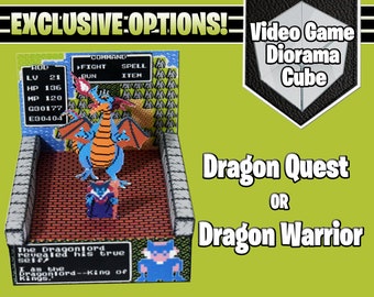 Dragon Warrior Nes Etsy