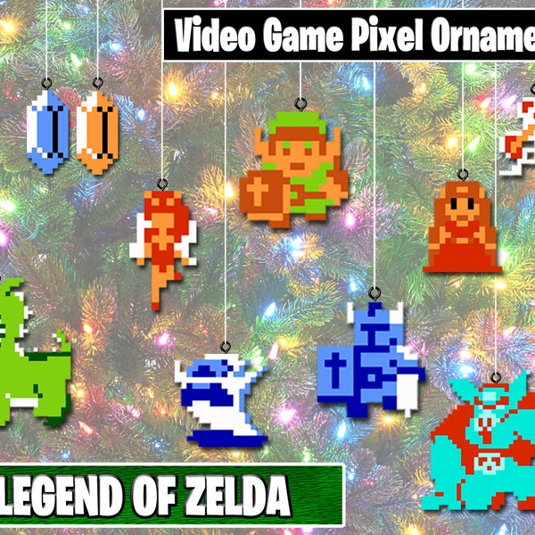 Zelda Ornaments Etsy