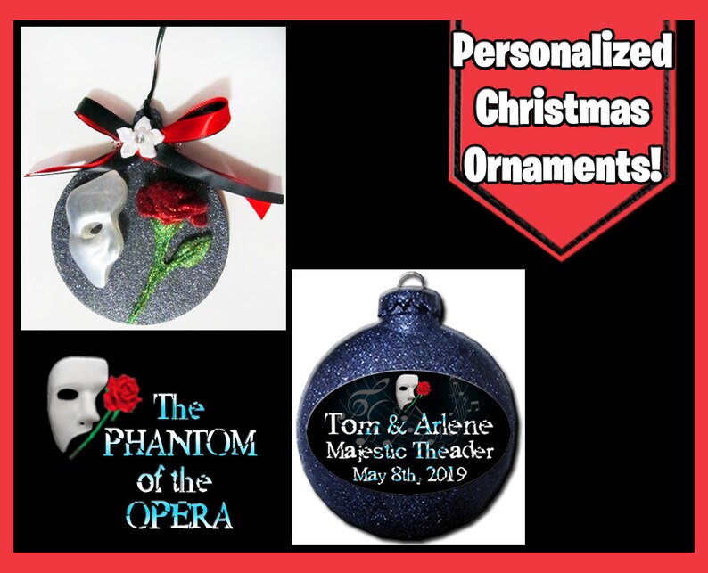 Phantom Of The Opera Christmas Tree Ornament 