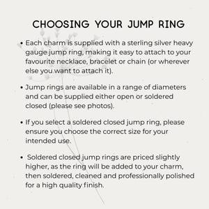 Teeny Tiny Sterling Silver Initial Charm ~ Heart Shaped Initial Letter Charm ~ 5mm Small Heart Charm - Little Add On for Necklace / Bracelet image 6