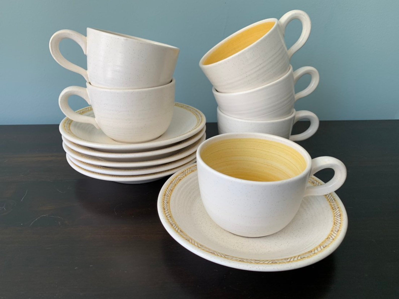 Vintage Hacienda Gold USA Franciscan Dinnerware Dinner Salad Etsy