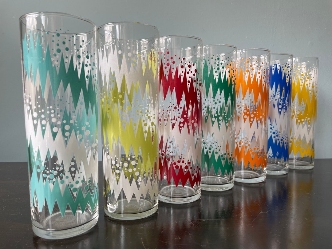 Libbey Hoops 16pc Tumbler Glassware Set, Dishwasher Safe, 8pc X 310-mL