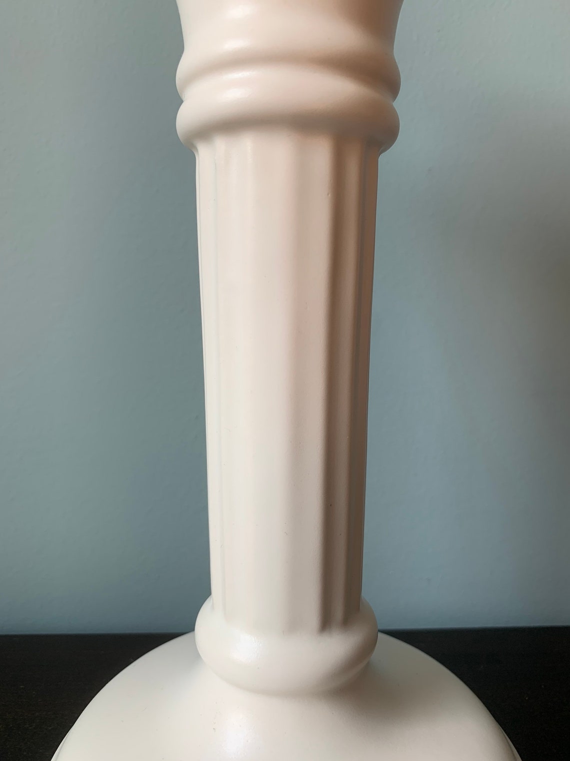 Royal Haeger Pottery Candlestick Holder Column Piller Creamy Etsy