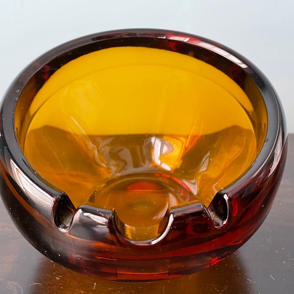 Viking Glass Ashtray Etsy