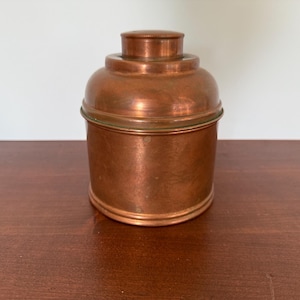 Vintage Copper Rumidor Cigar Humidor Tobacco Humidor