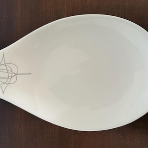 Vintage Fantasy 12” Serving Dish by Hall China Hallcraft Design by Eva Zeisel Mid Century Modern Atomic