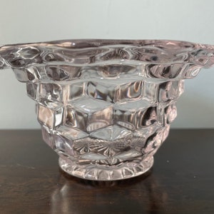 Fostoria American Flared Mayonnaise Bowl Clear Vintage