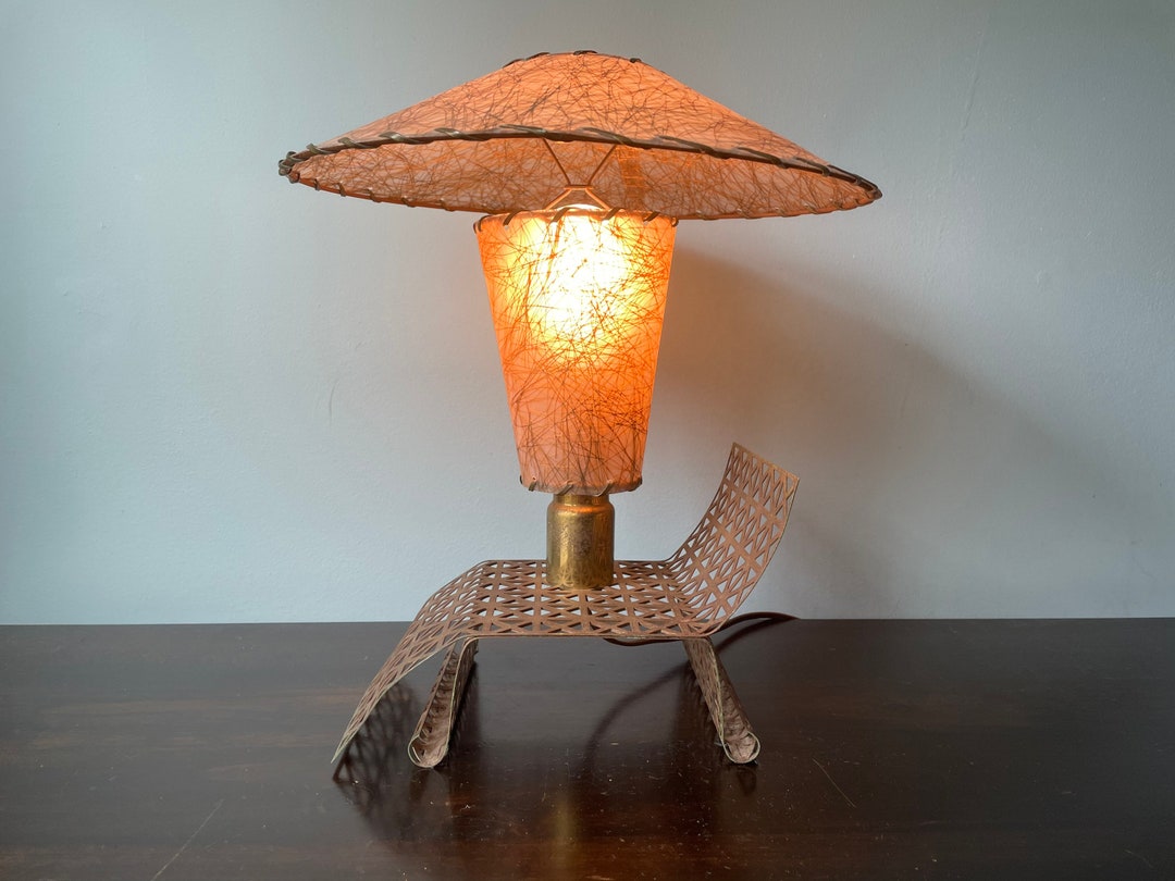 Vintage Mid Century Lamp TV Lamp Vintage Lamp Original Etsy
