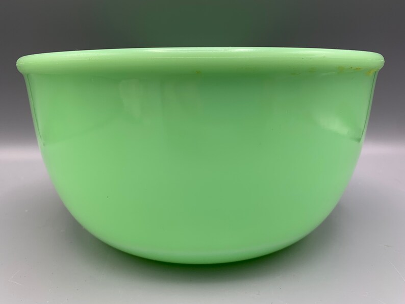 Vintage Jadeite Jadite Mixer Mixing Bowl Large Sunbeam Etsy