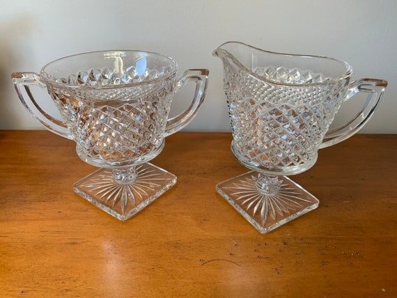 Hobnail Clear by Westmoreland Glass Clear hobnail glass | Etsy