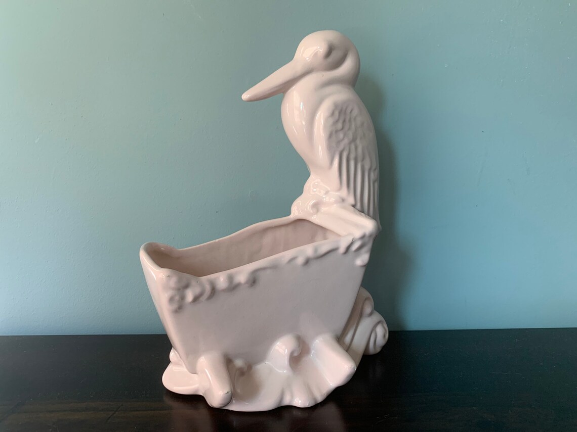 haeger stork planter