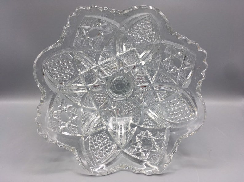 EAPG Compote Comport Pedestal Bowl U.S Glass Company Minnesota Muchness Antique