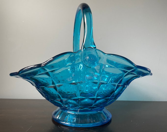 Vintage Glass Basket Constellation by Indiana Glass Constellation Tiara