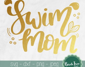 Download Swimming mom svg | Etsy
