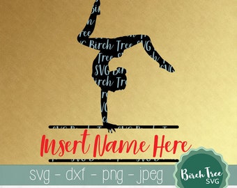 Download Gymnast Svg Etsy SVG Cut Files