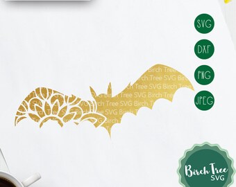 Download Bat Mandala Svg Etsy