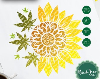 Download Sunflower Mandala Svg Etsy