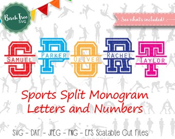 Sports Jersey Letter Font
